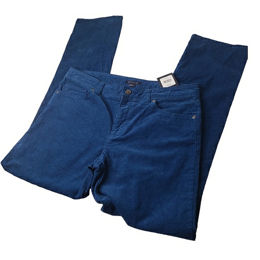 Tommy Hilfiger Micro Corduroy Mid-Rise Gorpcore Academia Straight Cabin Pants 12